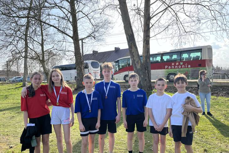 Di�kolimpia - atl�tika, mezei fut�verseny k�rzeti ordul�